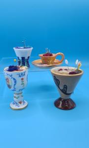 Eggcups and Candleholders